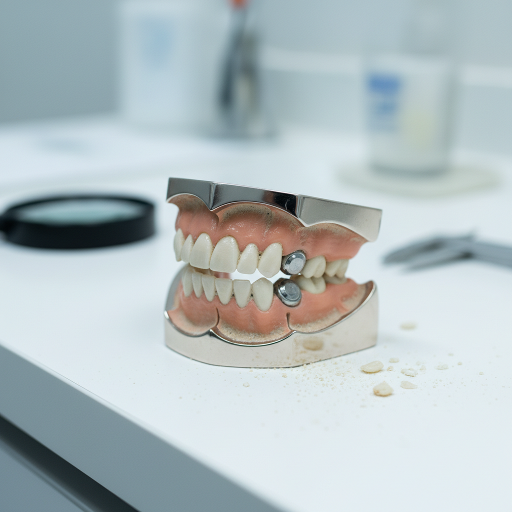 why do snap-in dentures feel loose after one year — featured illustration and overview